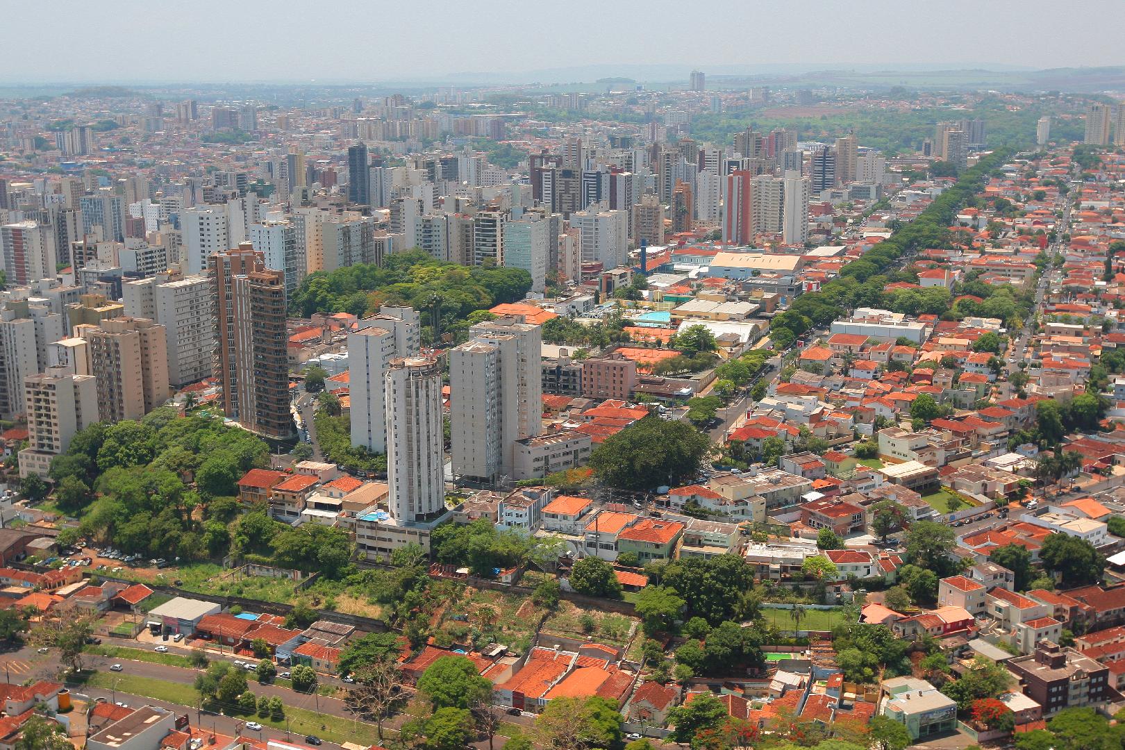 vista aerea ribeirao