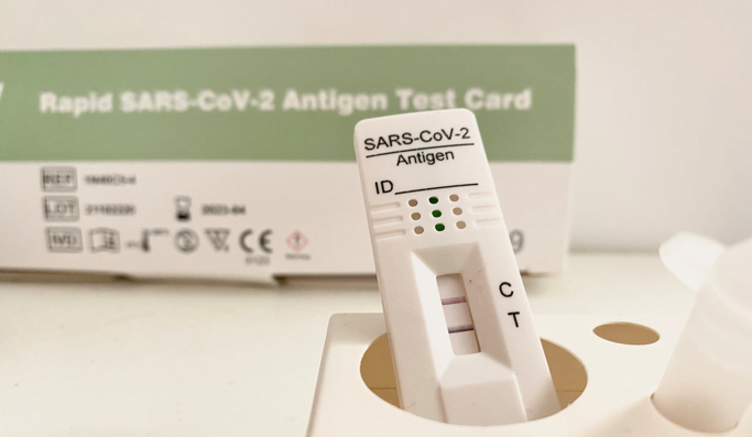autoteste covid banco de imagens