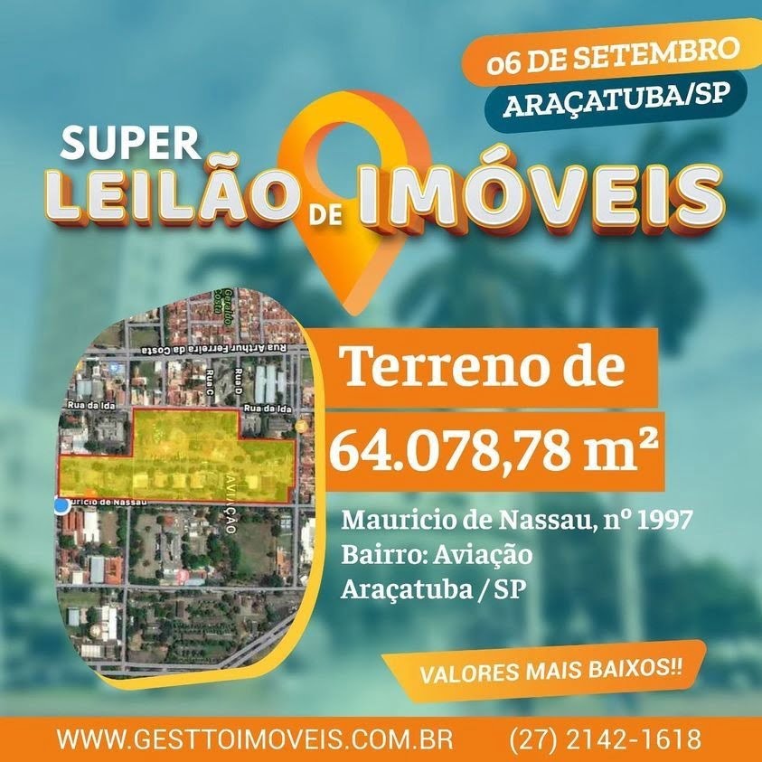 leilão de imóveis em Araçatuba