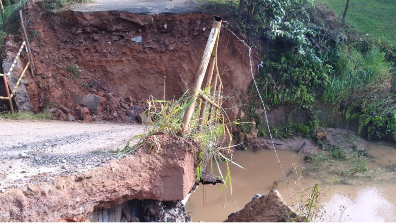 FORTES CHUVAS PARAIBUNA CAPA 01 Divulgação/Defesa Civil