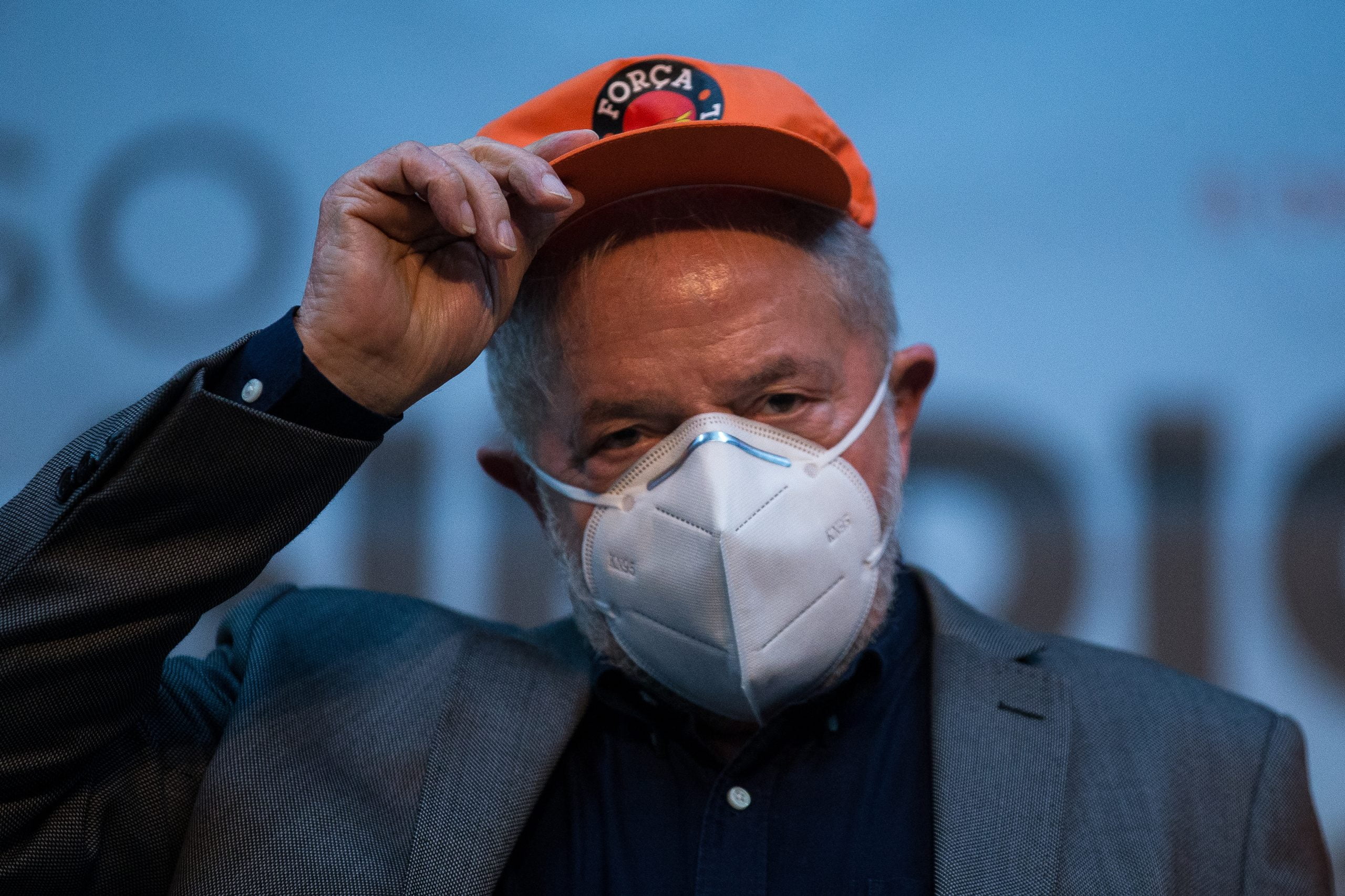 Lula participa do 9º Congresso da Força Sindical (SP) Lula usa máscara durante Congresso da Força Sindical, no ano passado | Foto: Zanone Fraissat/Folhapress