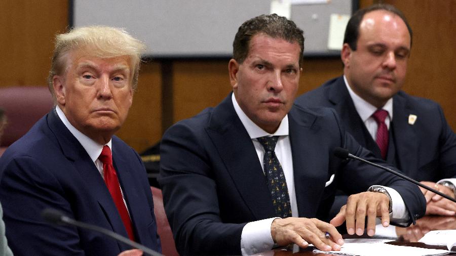 Donald Trump Ex-presidente do Estados unidos, Donald Trump (Reprodução/Getty Images)