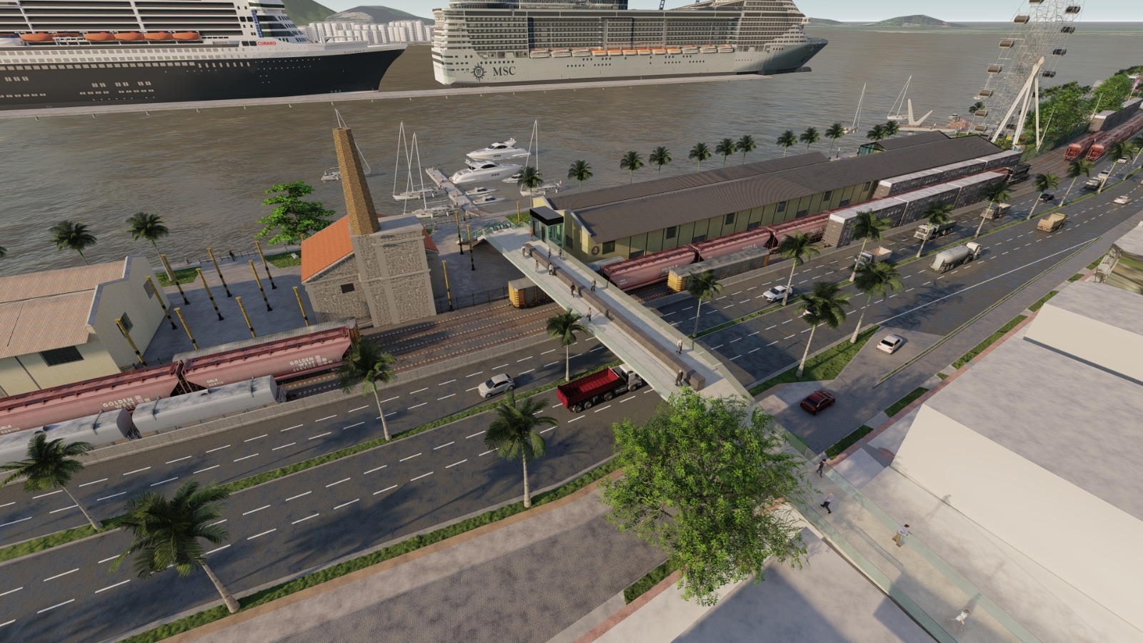 Parque Valongo terá passarela (3)