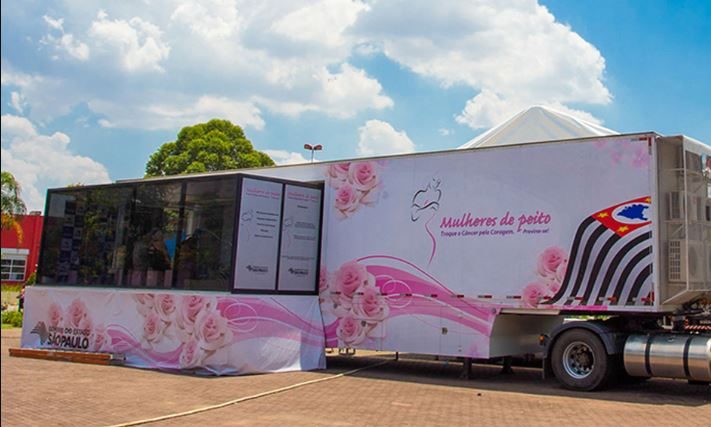 Mamografia gratuita está disponível através de carreta-móvel em Campinas