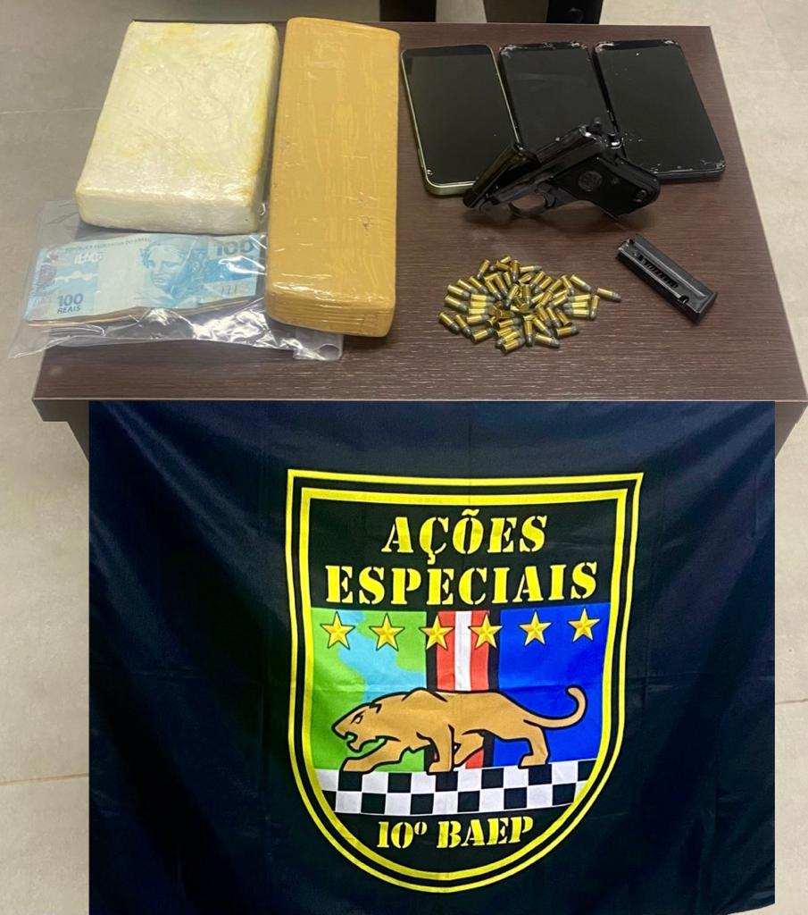 Suspeito de roubo a carro-forte é preso pela PM