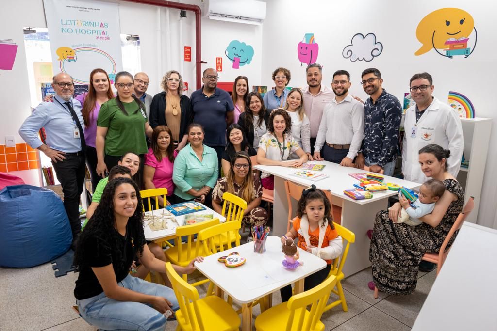 Biblioteca do projeto Leiturinhas no Hospital chega à Hortolândia Biblioteca do projeto Leiturinhas no Hospital chega à Hortolândia