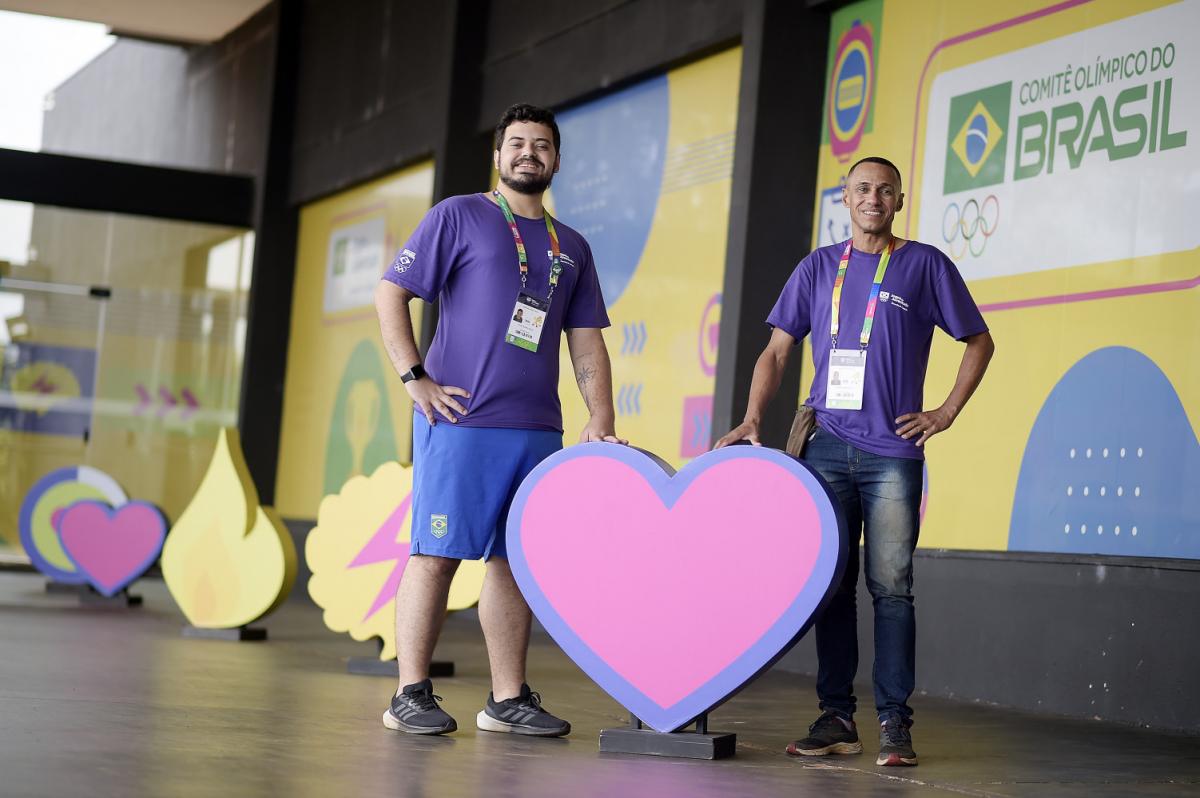 Voluntários dos Jogos da Juventude garantem o sucesso do evento