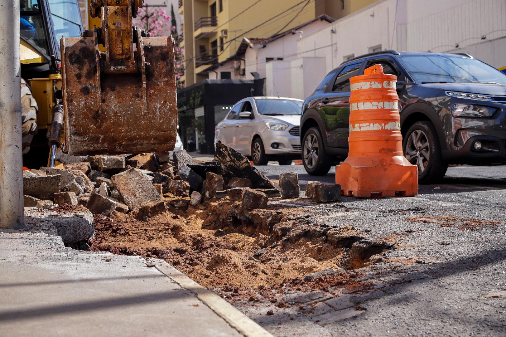 Rua Barão do Amazonas terá interdição no trecho da rua Américo Brasiliense até a rua São Sebastião