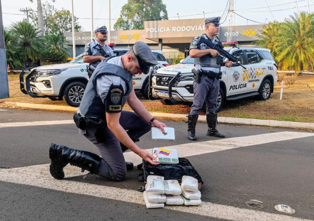 (Foto: Divulgação) Droga estava na bagagem da acusada, que era passageira de um ônibus