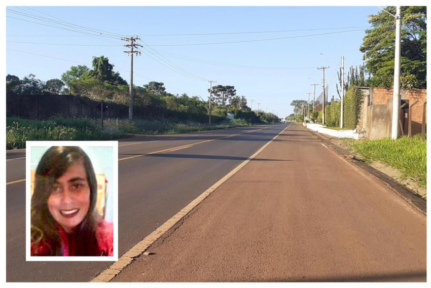 Mulher morre atropelada quando casal desce no acostamento de rodovia
