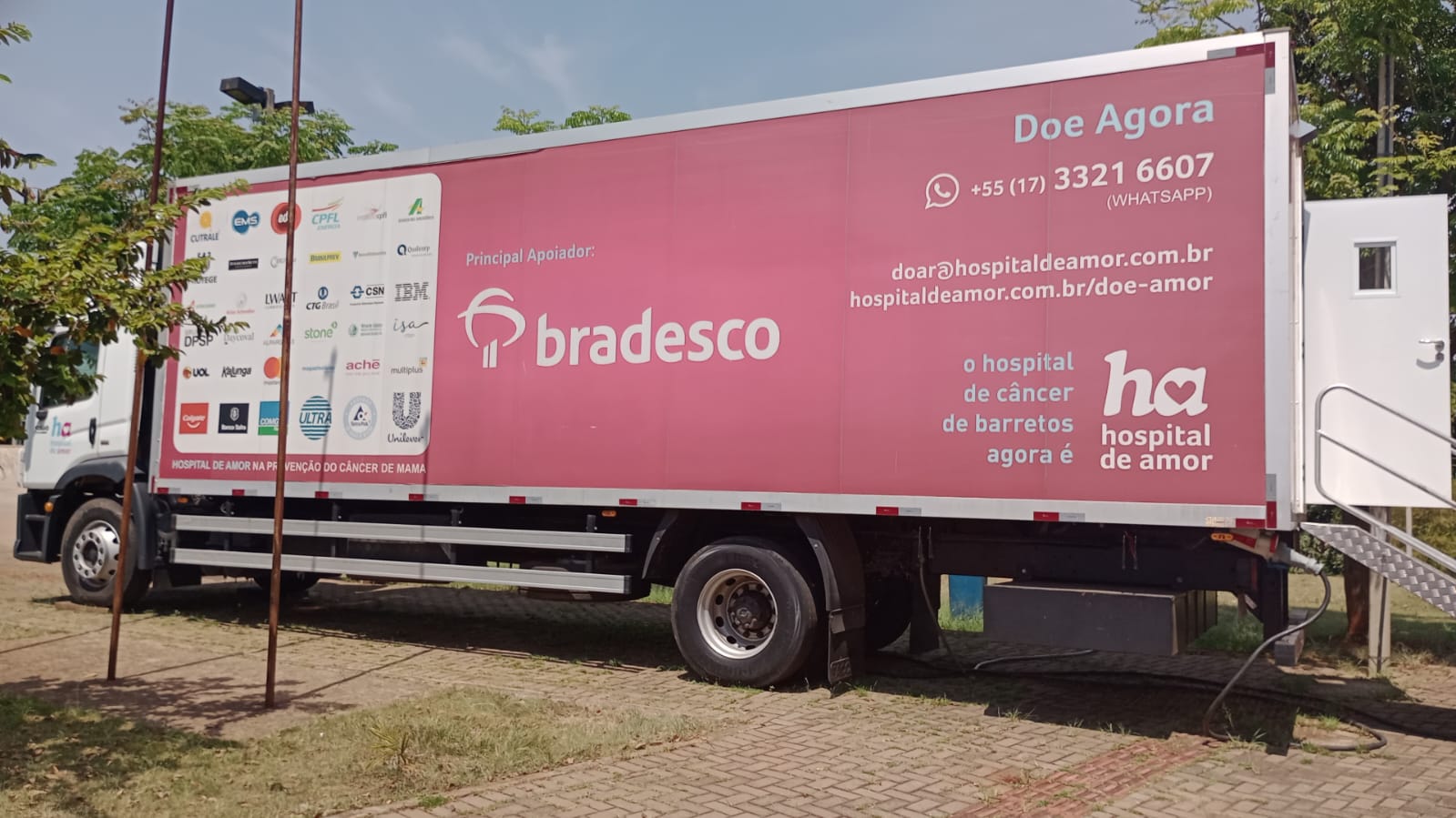 Carreta da Mamografia exames começam nesta segunda em Campinas