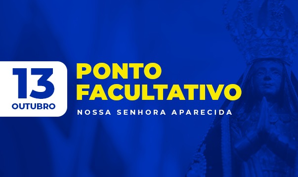 Ponto facultativo na sexta-feira (13)