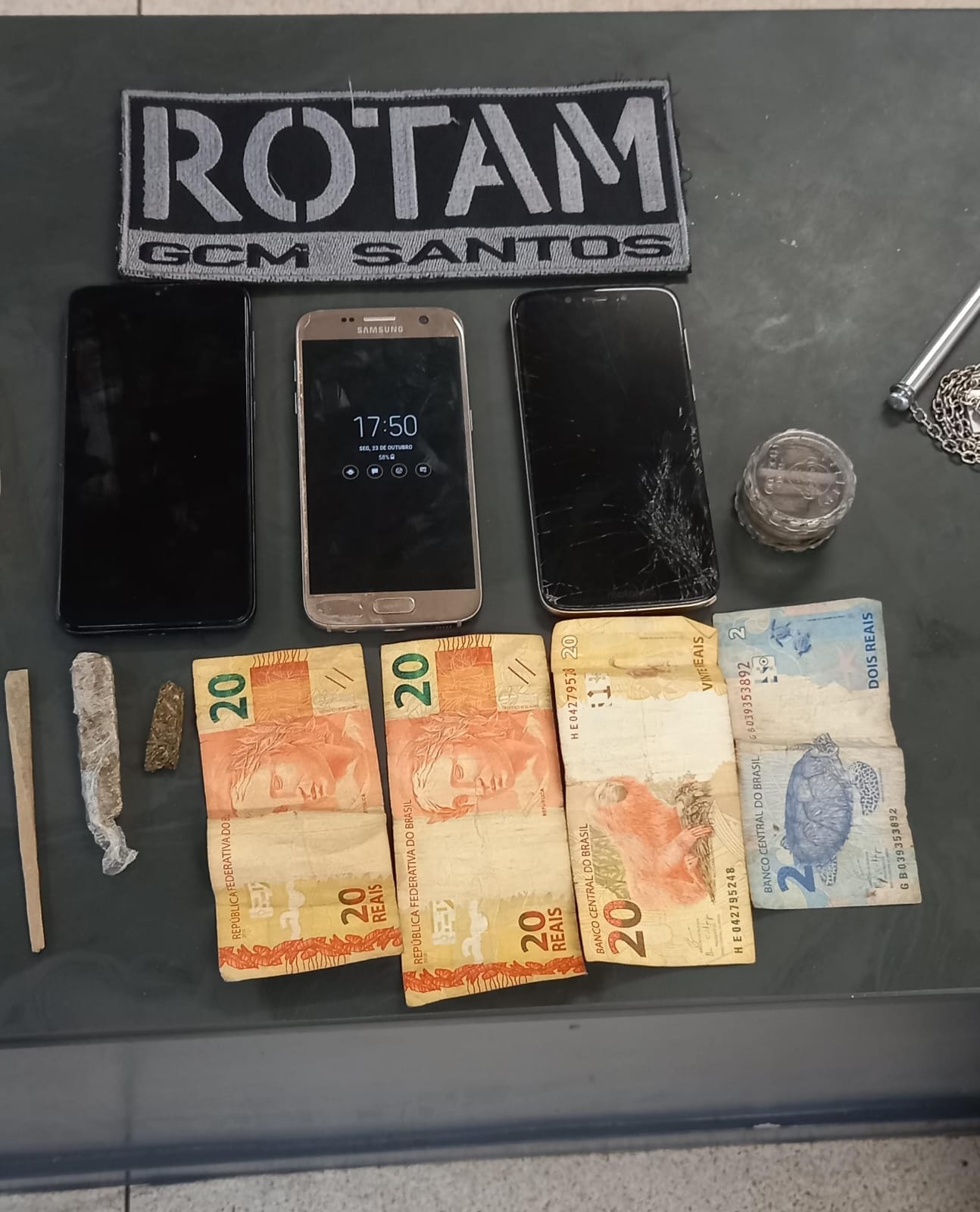 Guarda Municipal de Santos detém homem por estelionato