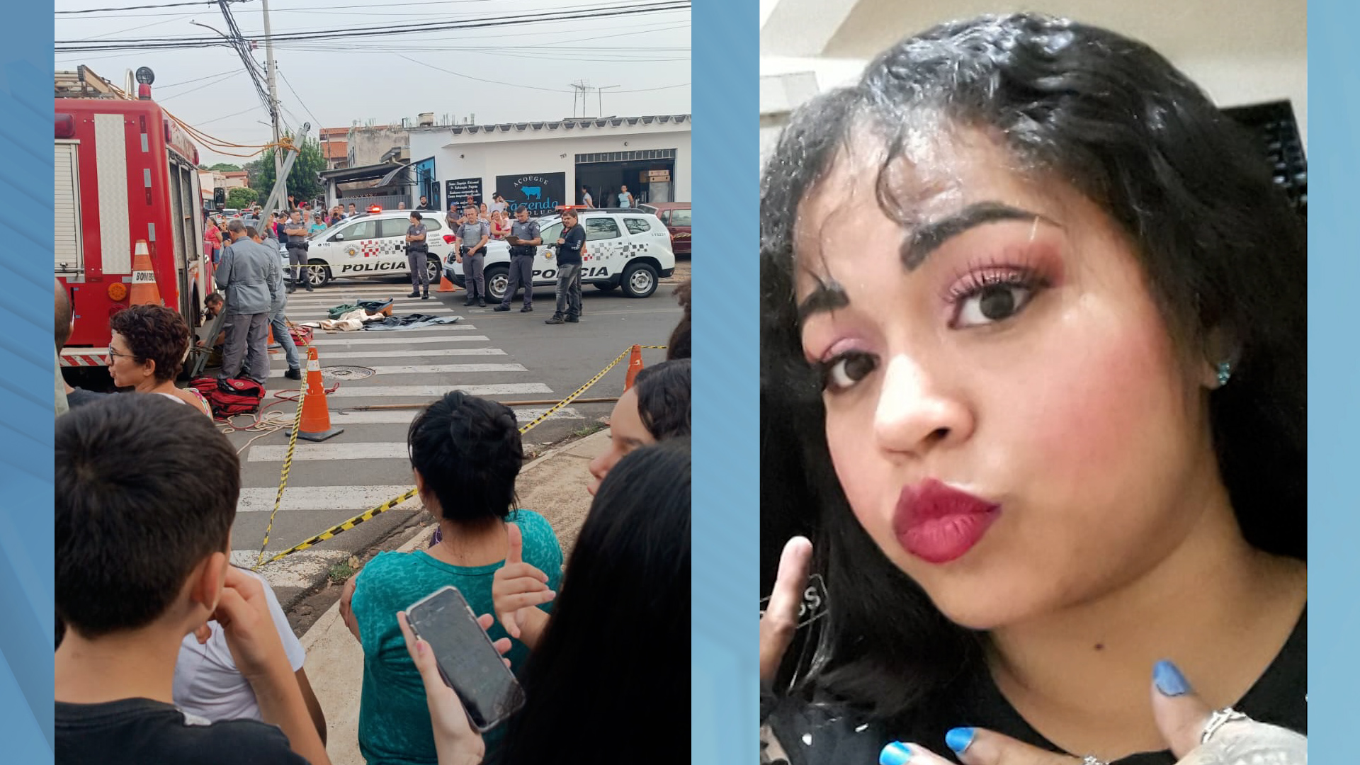 Pai de jovem encontrada morta em bueiro chega para reconhecer corpo da filha