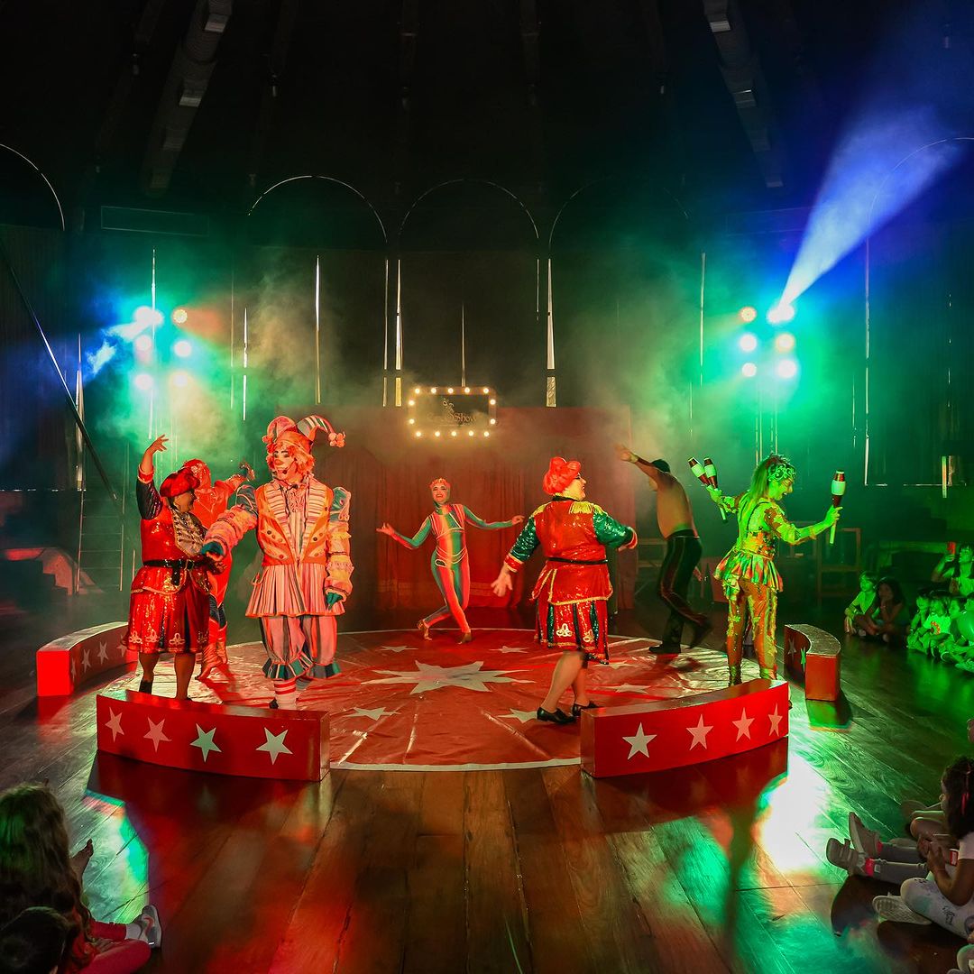 Circo Show tem apresentações gratuitas neste domingo