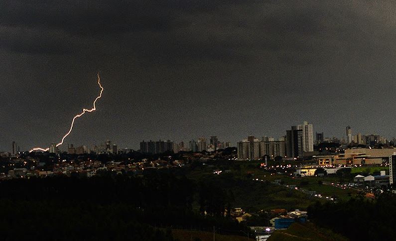 Campinas tem alerta de tempestades e chuva de granizo