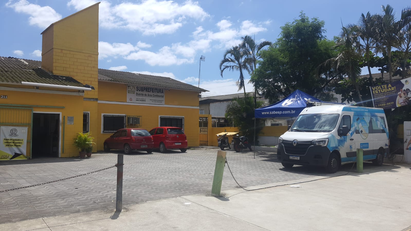 Agência Móvel da Sabesp_Subprefeitura da área continental de São Vicente (1)