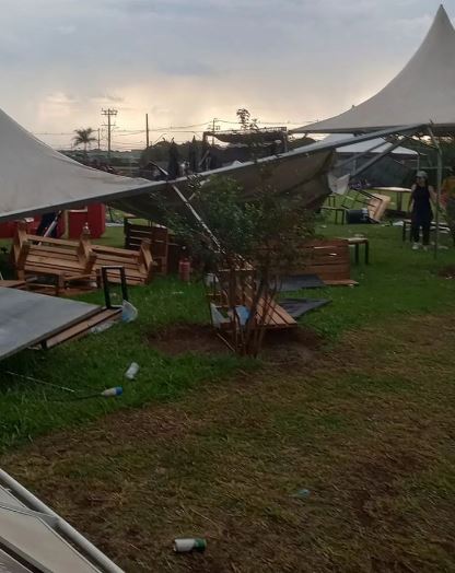 Show de João Bosco e Vinícius é cancelado após forte temporal em Paulínia