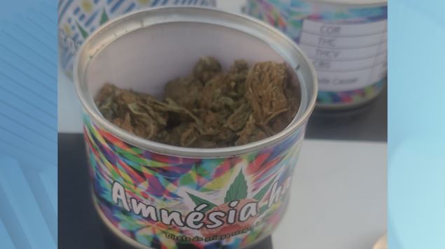 Polícia apreende maconha em lata e com rótulo em Campinas