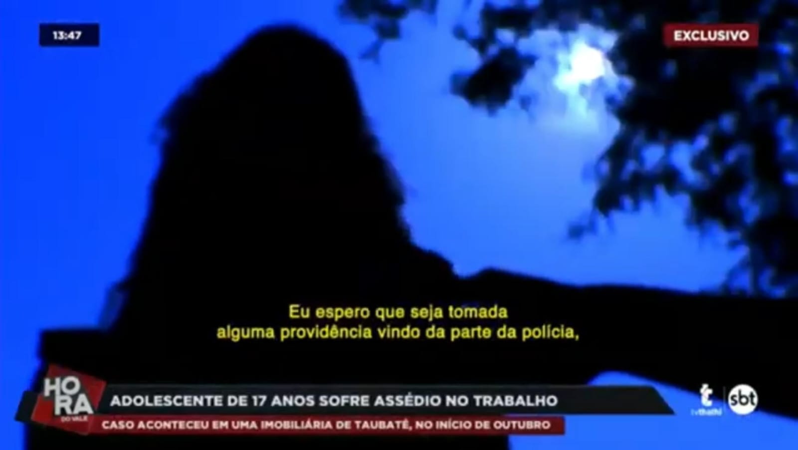 EXCLUSIVO: adolescente de 17 anos é assediada pelo chefe em Taubaté EXCLUSIVO: adolescente de 17 anos é assediada pelo chefe em Taubaté