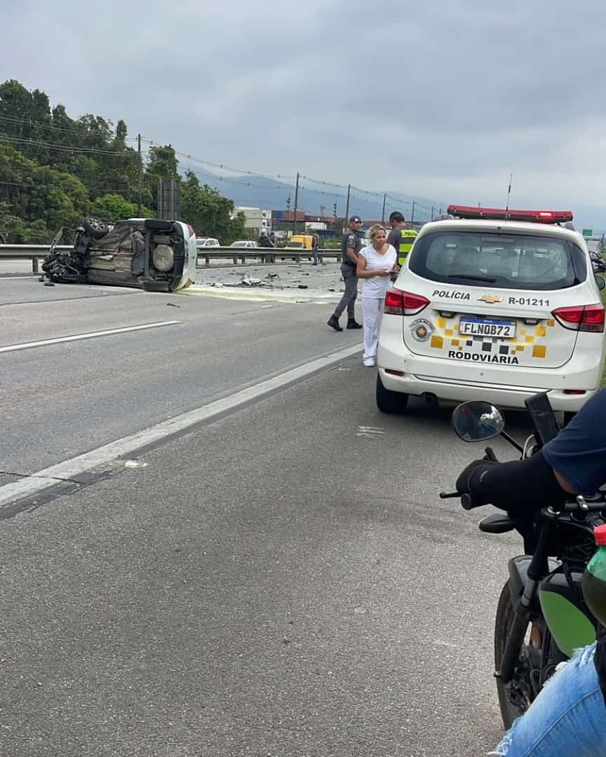 Morre mais uma jovem envolvida em acidente de trânsito na Rodovia Padre  Manoel da Nóbrega; total de mortos sobe para quatro, Santos e Região