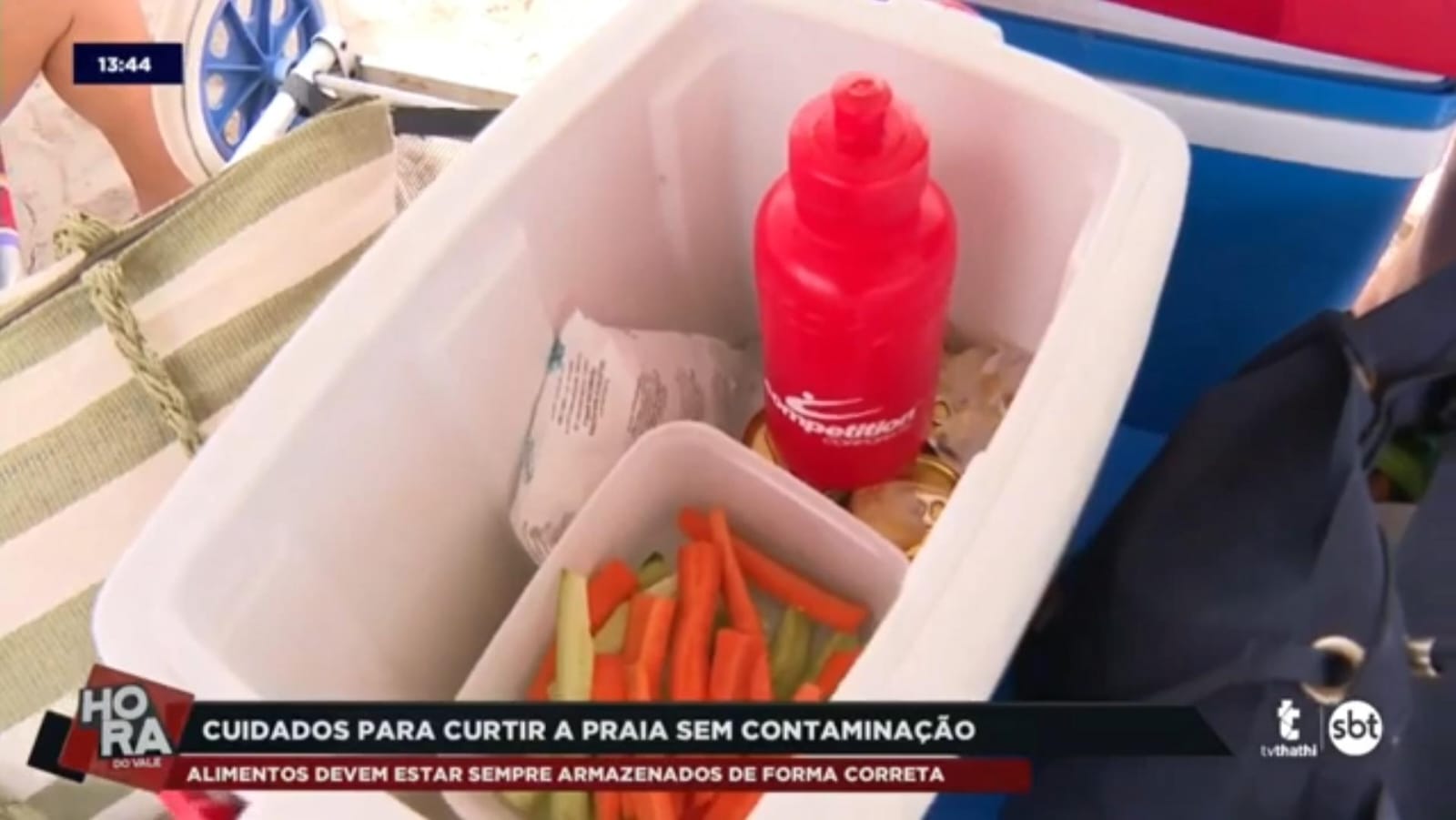 Sabia como manter uma alimentação saudável na praia