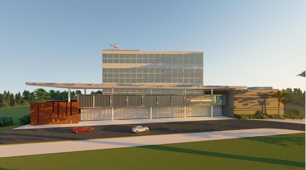 Governador em exercício anuncia investimentos em saúde e visita obras de saneamento na região de Ribeirão Preto