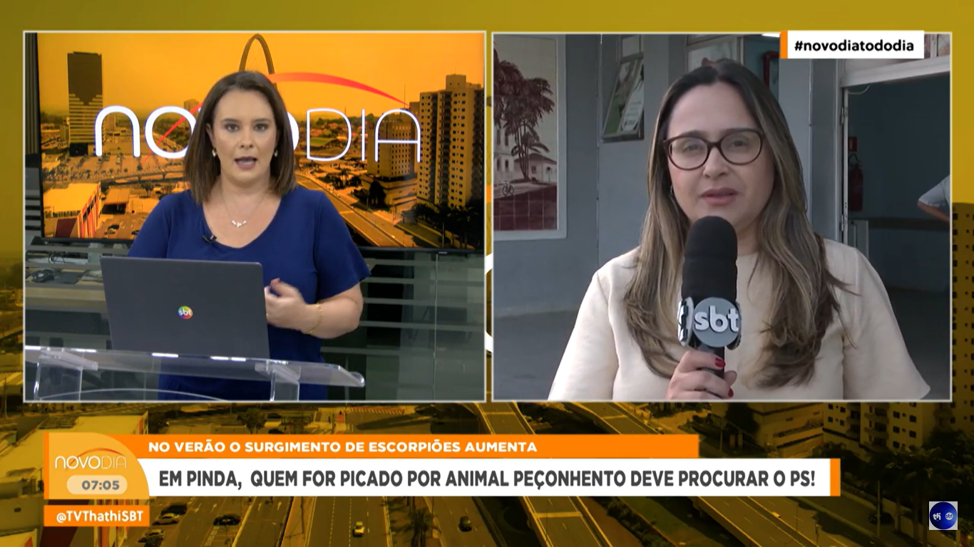 animais peçonhentos O verão é uma época em que animais peçonhentos como escorpiões e cobras aparecem com mais recorrência, principalmente devido ao clima