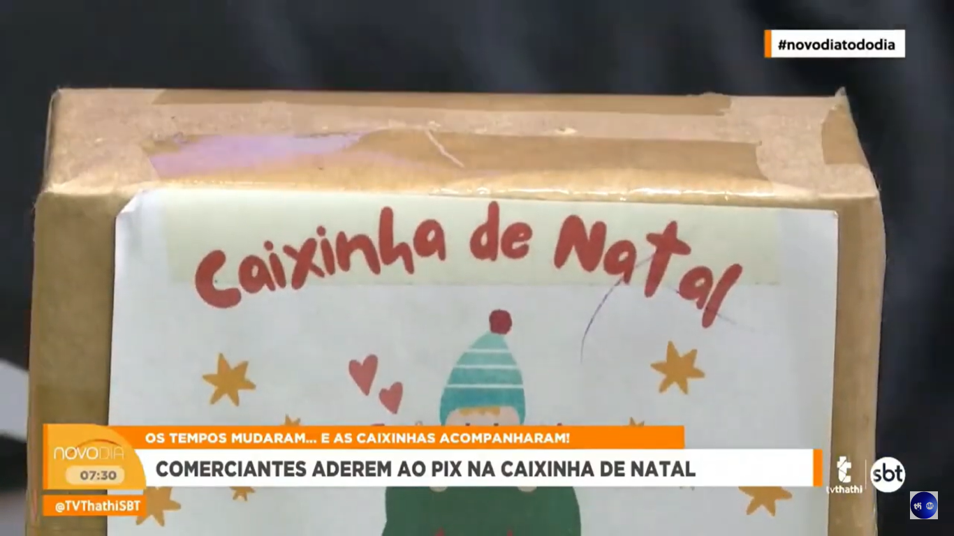 Com a chegado do fim de ano, já é tradição nos comércios as caixinhas de Natal, para os clientes contribuírem com gorjetas aos vendedores
