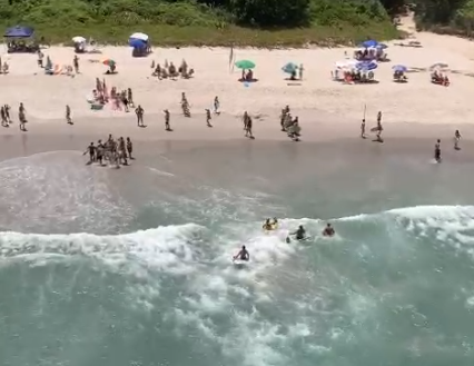 quatro turistas resgatados ubatuba