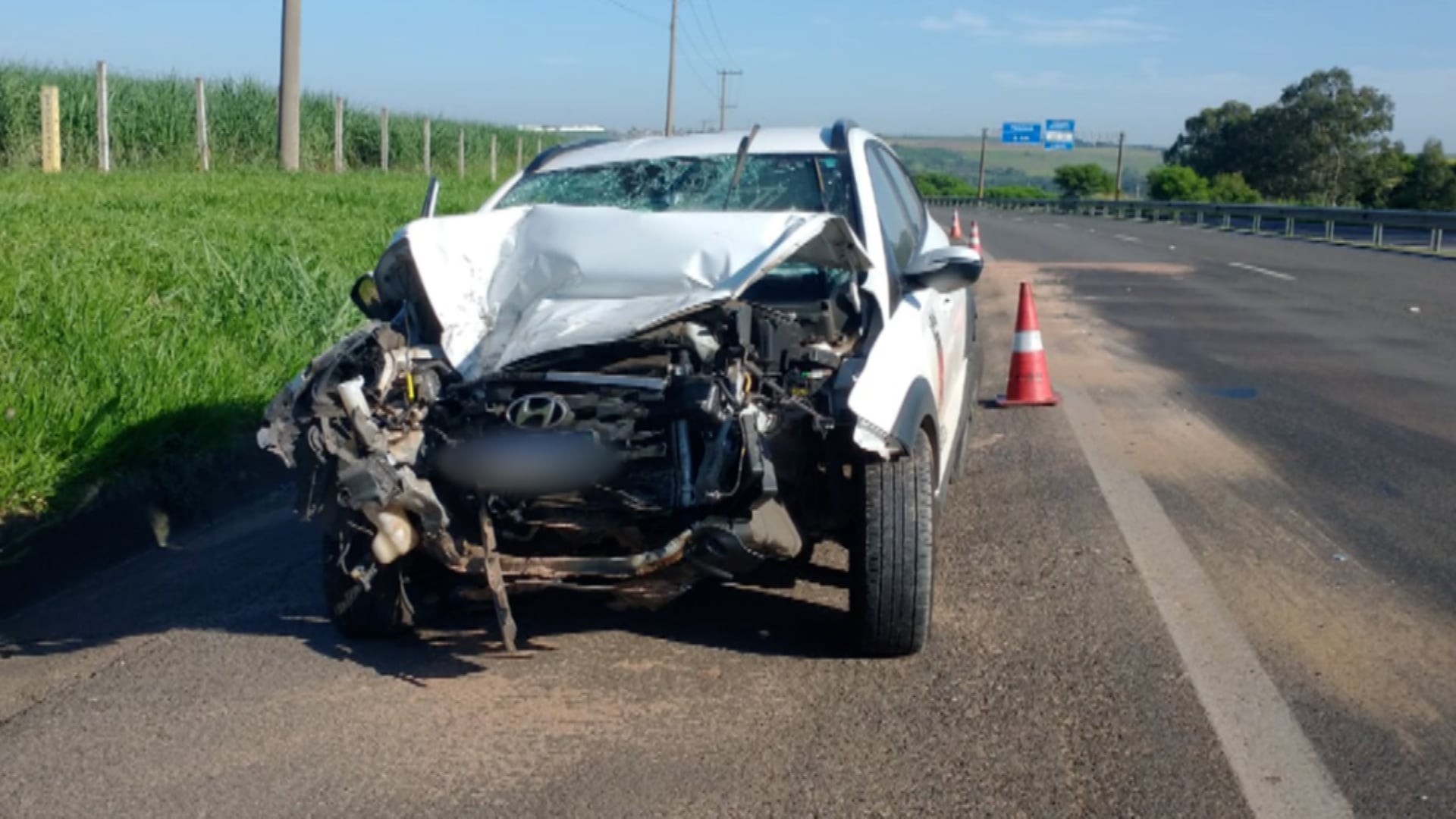 Vítima de acidente na Zeferino Vaz é identificada Foto: Wagner Luan