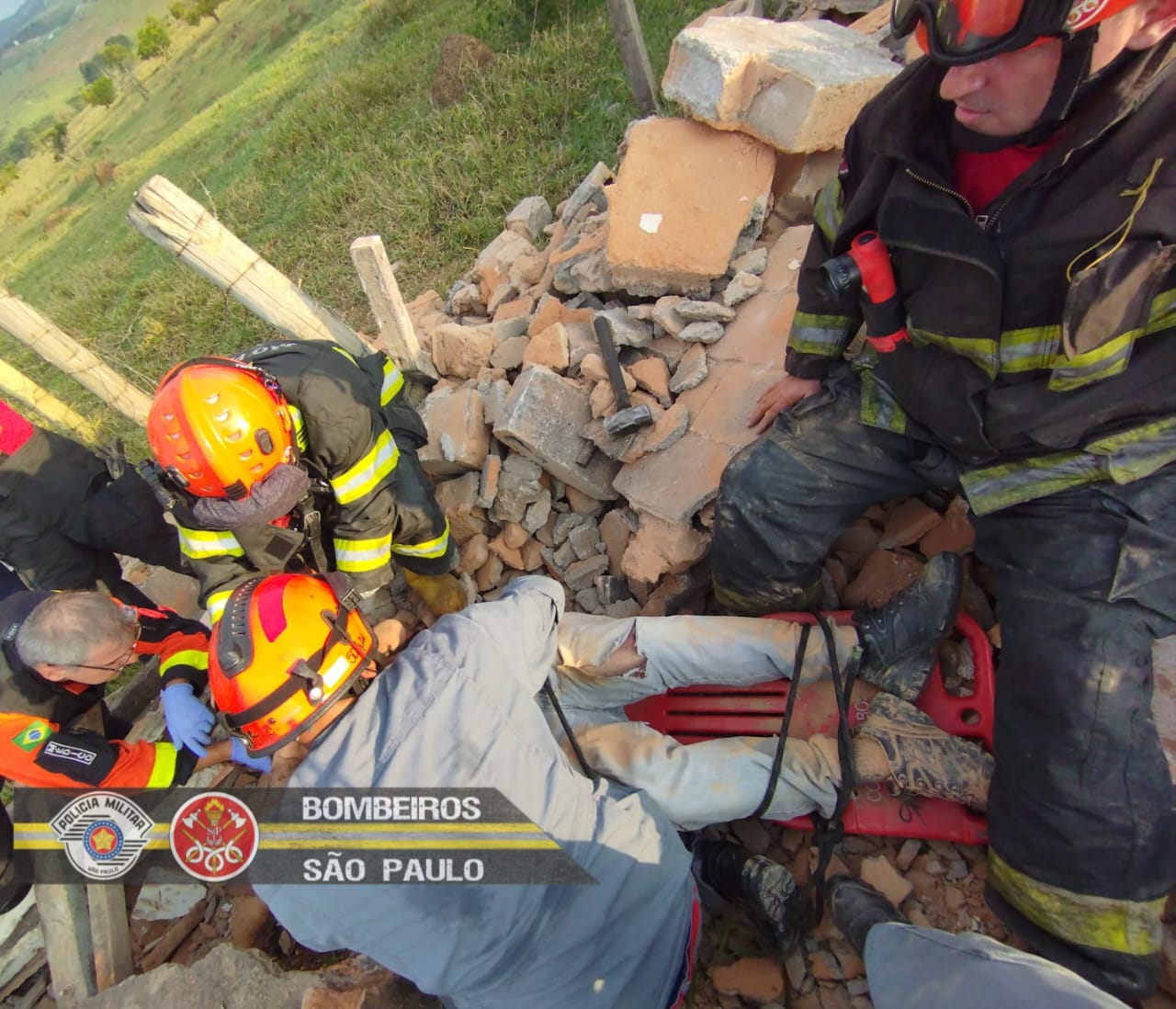 Homem é atingido por queda de Laje em São José dos Campos