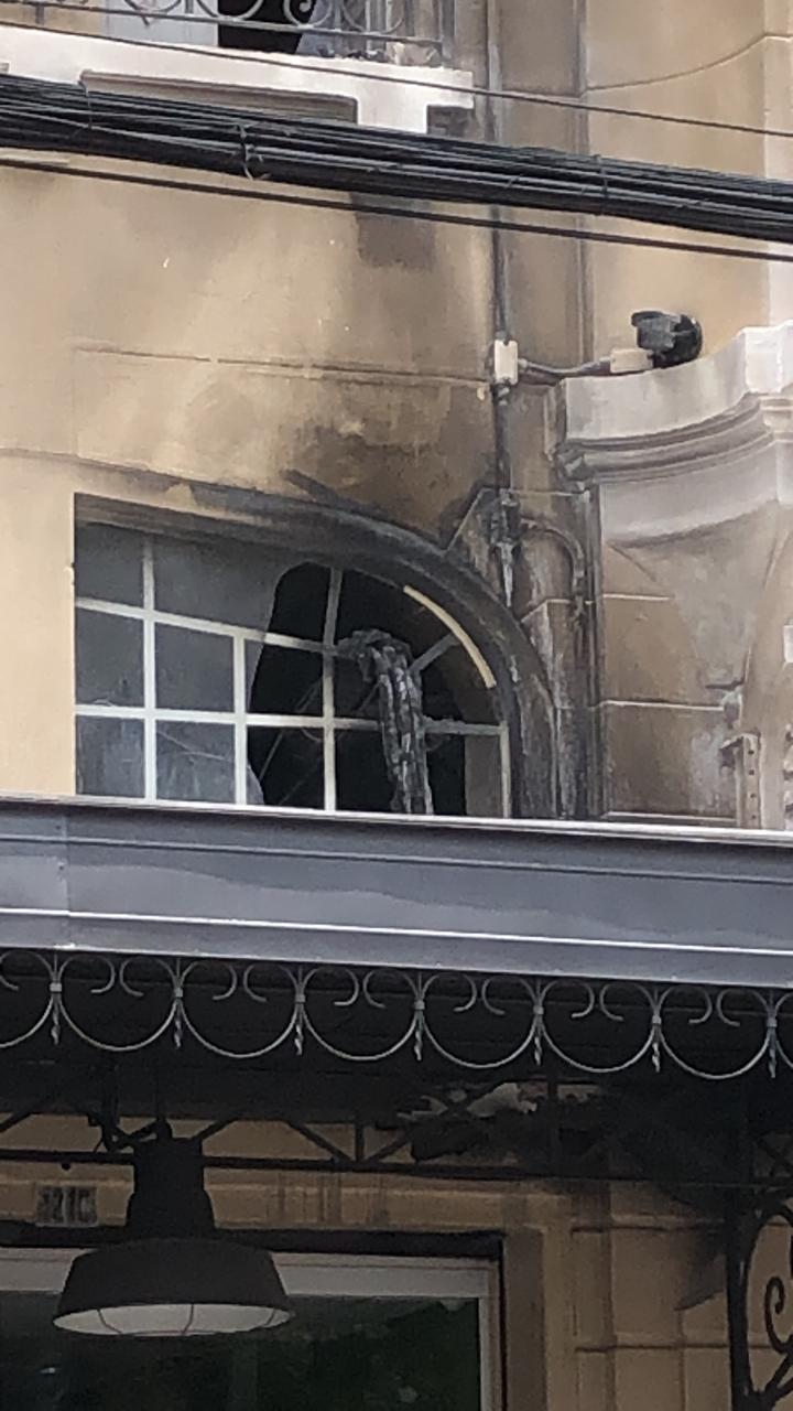 Restaurante pega fogo no centro de Campinas Restaurante pega fogo no centro de Campinas