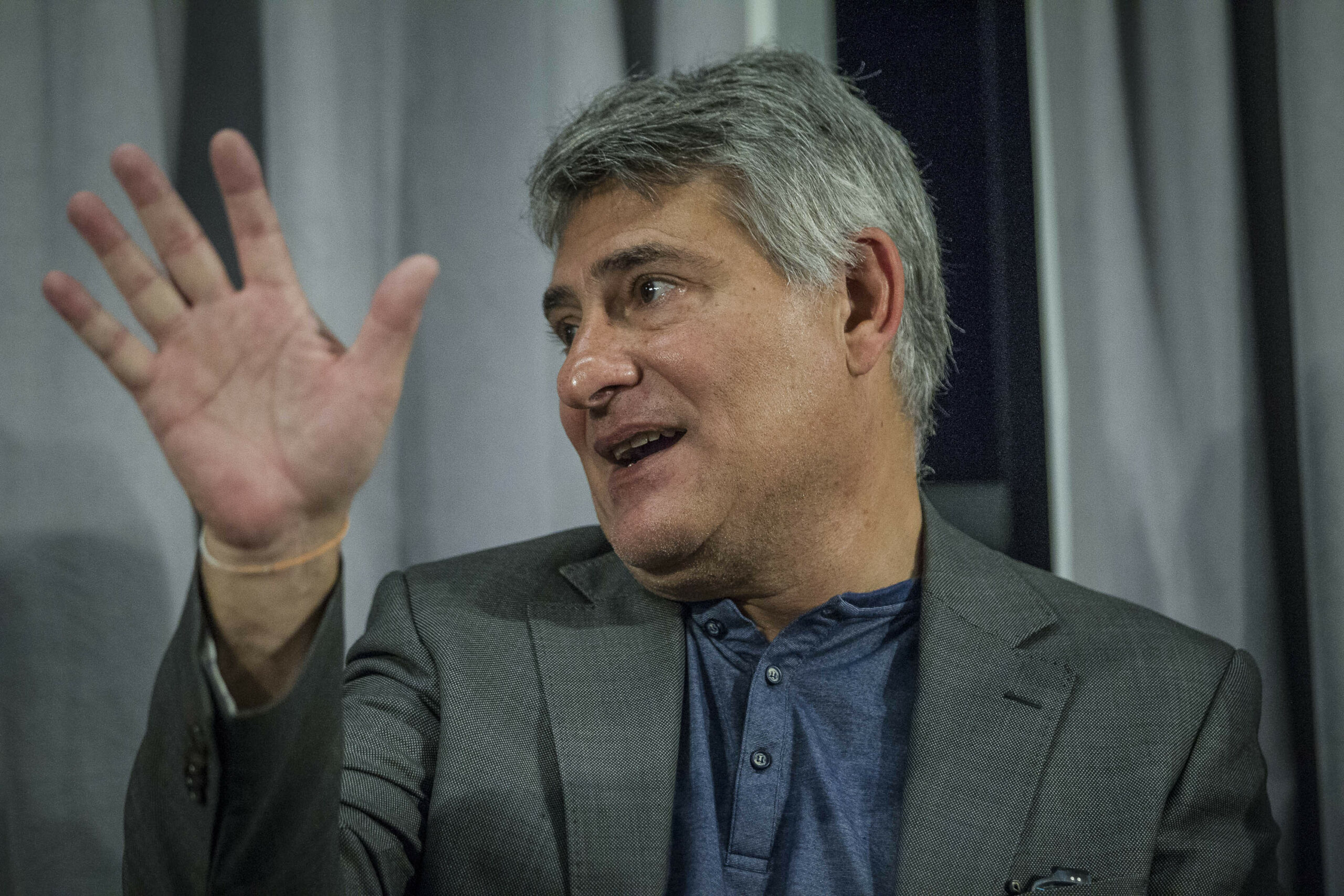 O jornalista Cléber Machado