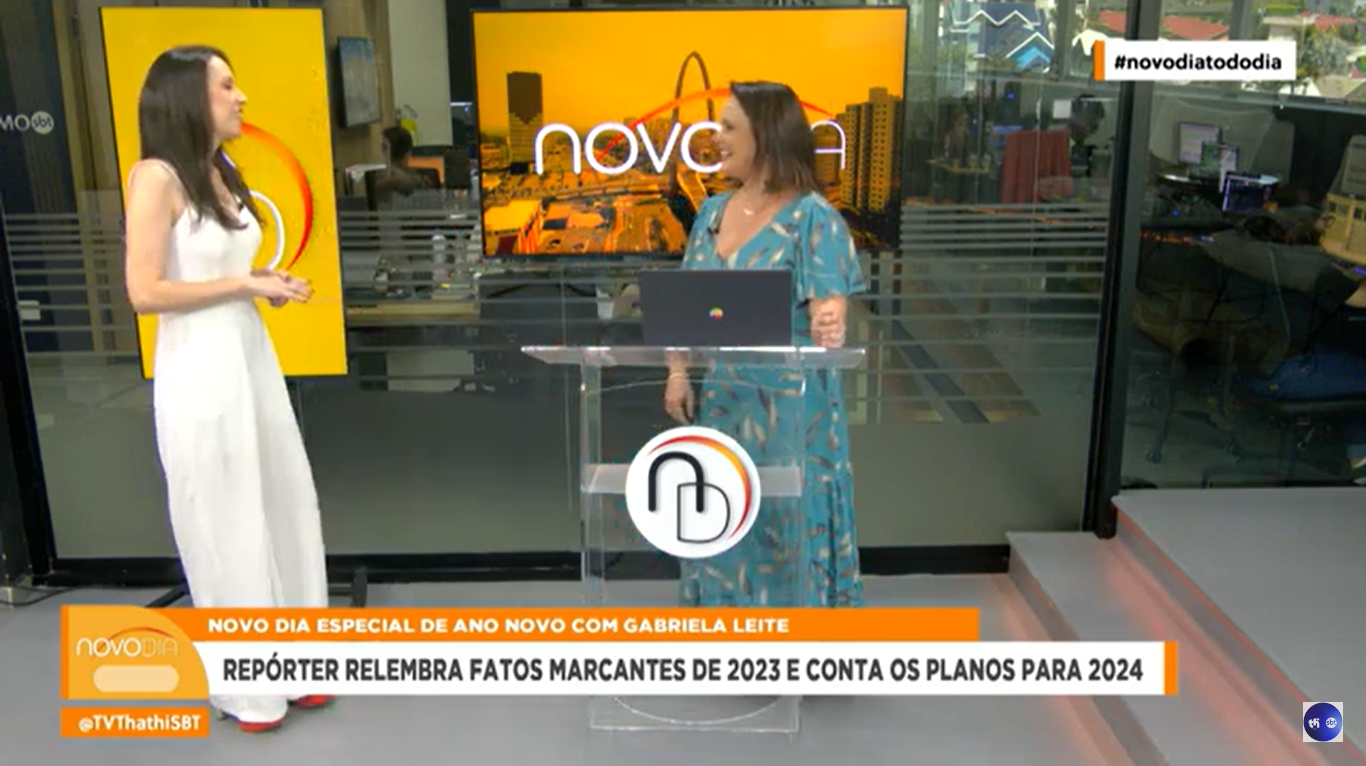 No jornalismo, todo dia é uma aventura nova, e entramos 2024 com muito mais expectativa porque uma super profissional que precisou