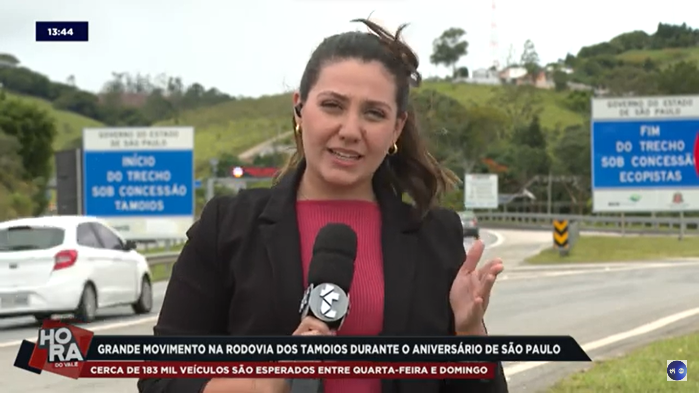 fluxo de veículos rodovia dos tamoios