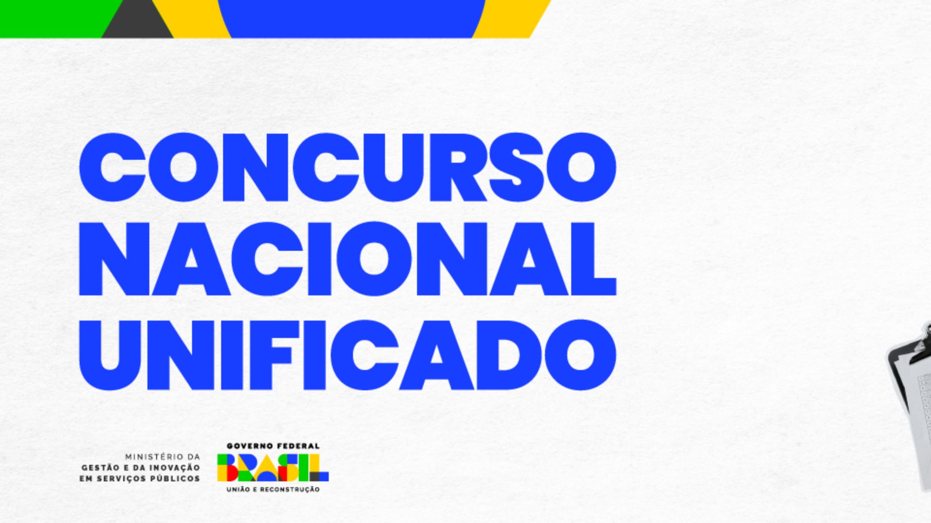 Concurso Nacional Unificado promete democratizar acesso aos cargos públicos Concurso Nacional Unificado oferece mais de 6 mil vagas (Divulgação / Gov. Federal)
