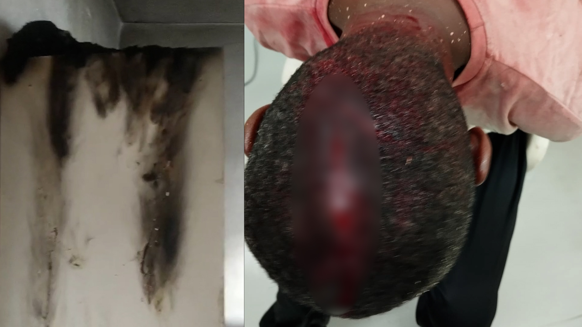 A mulher correu para a rua e pediu socorro para vizinhos. O suspeito foi agredido por populares e preso em flagrante.