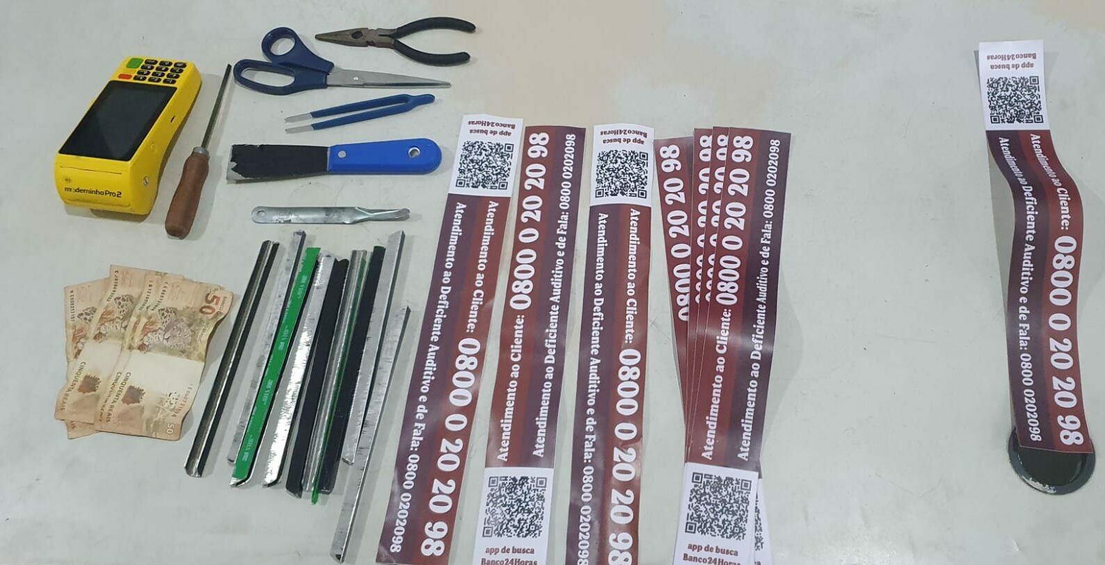 Homem é preso por furtar caixa eletrônico de supermercado em Campinas Homem é preso por furtar caixa eletrônico de supermercado em Campinas