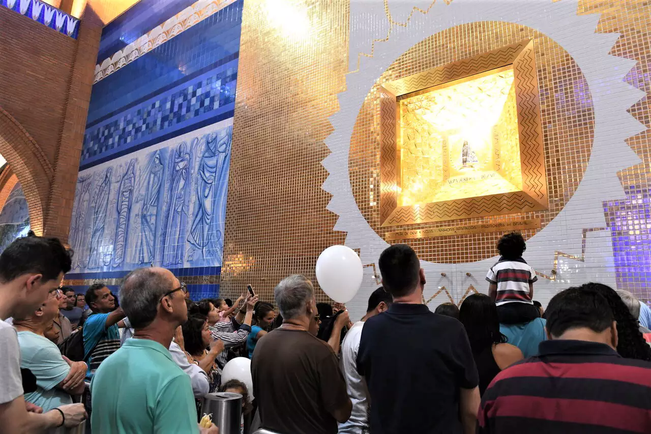 Santuário Nacional de Aparecida recebeu quase 9 milhões de fiéis em 2023 Santuário Nacional de Aparecida recebeu quase 9 milhões de fiéis em 2023