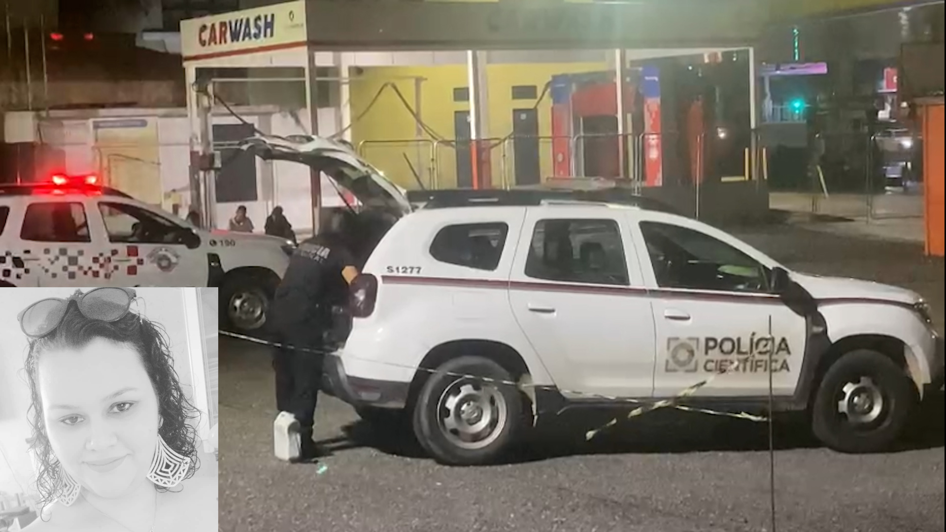 Mulher é morta pelo companheiro a tiros em posto de combustíveis