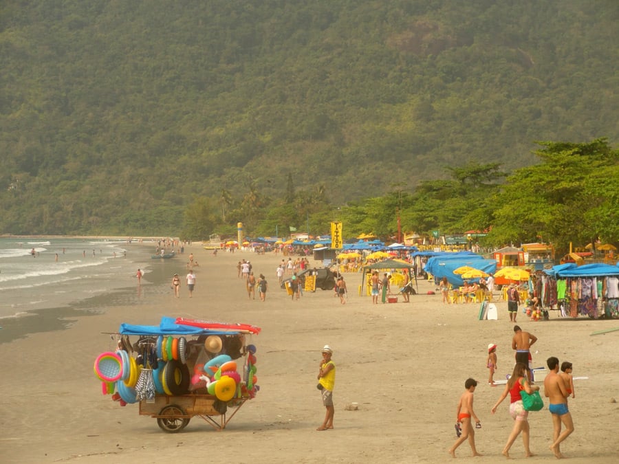 Praia Marandura Ubatuba