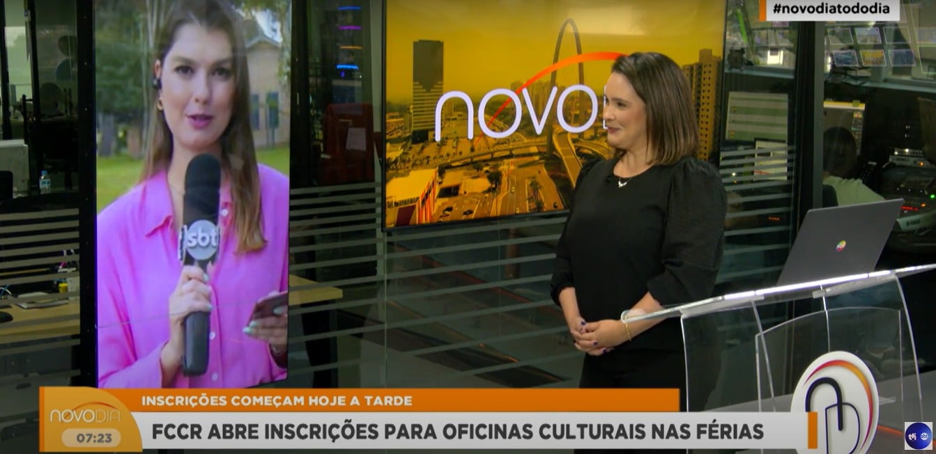 FCCR oferece oficinas de férias em São José FCCR oferece oficinas de férias em São José