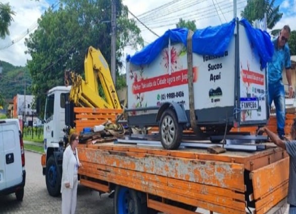 Carrinho de yakisoba é apreendido no Litoral Norte