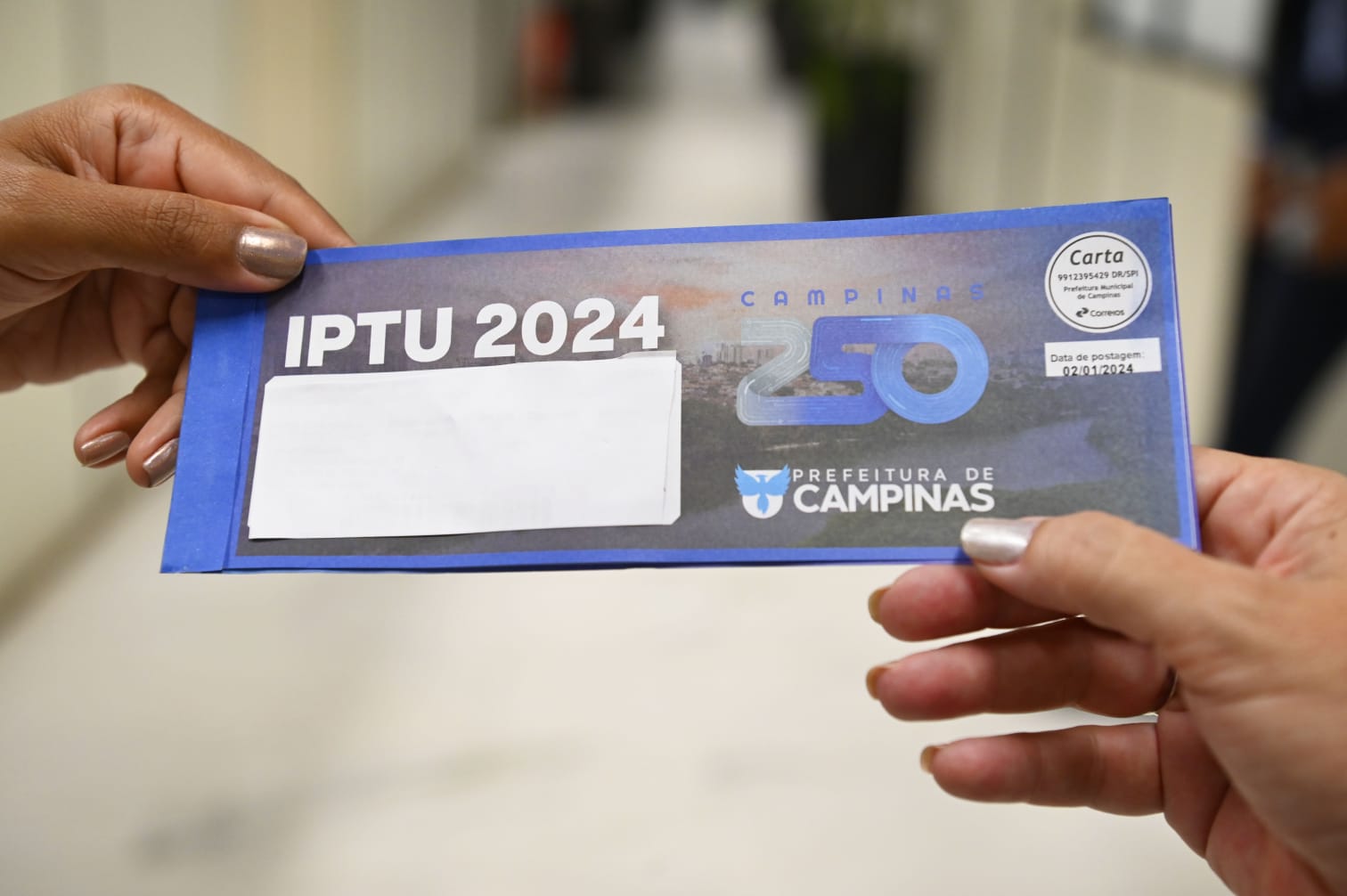 Campinas inicia distribuição dos carnês do IPTU; Consulte o valor aqui Campinas inicia distribuição dos carnês do IPTU; Consulte o valor aqui