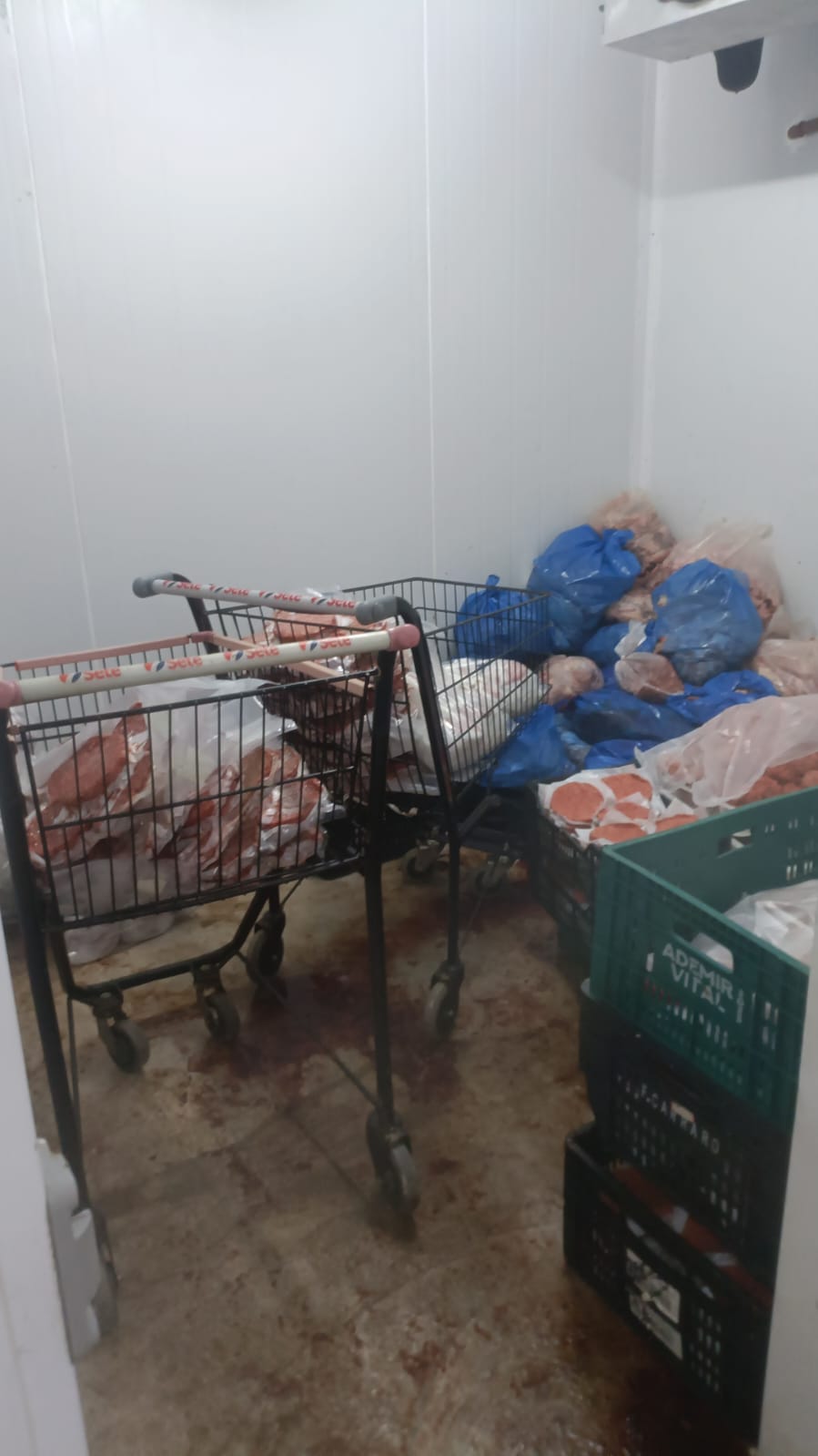 Operação fecha frigorífico clandestino que armazenava mais de duas toneladas de carne