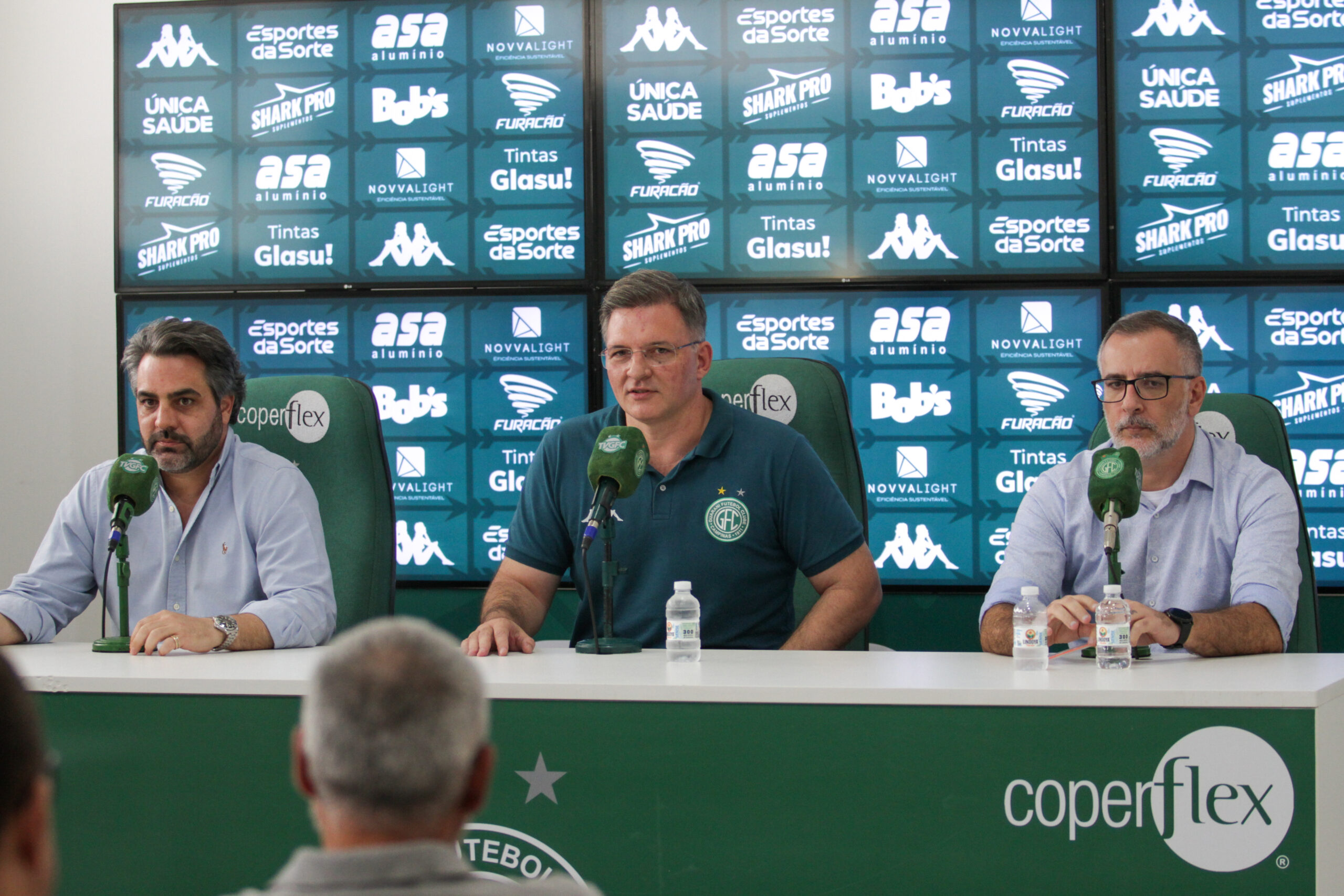 Guarani publica mudanças no Departamento de Futebol, após entrar na zona de rebaixamento. Foto: Raphael Silvestre/Guarani FC.