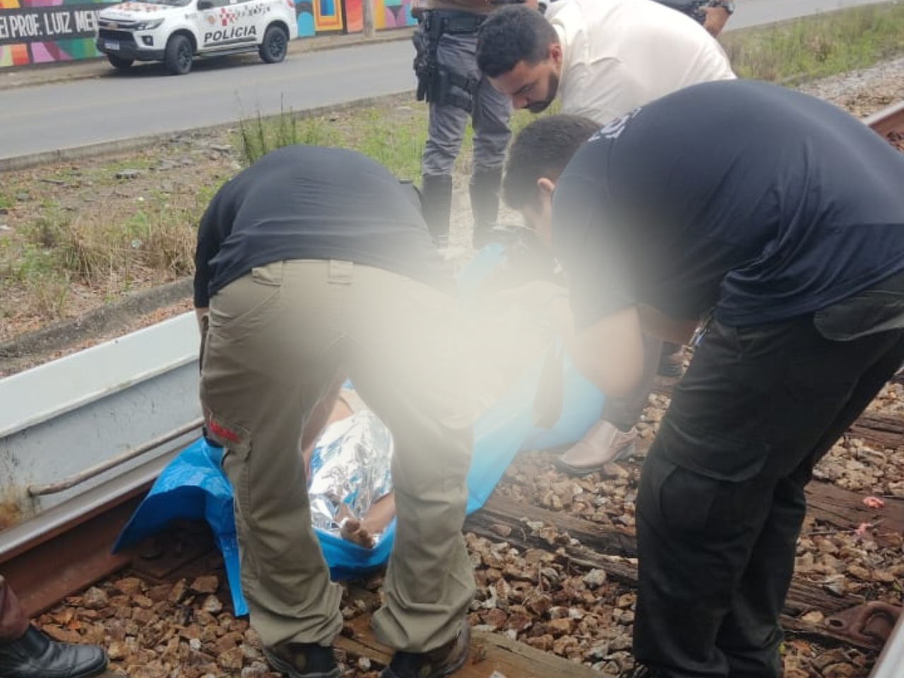 morte linha férrea guará