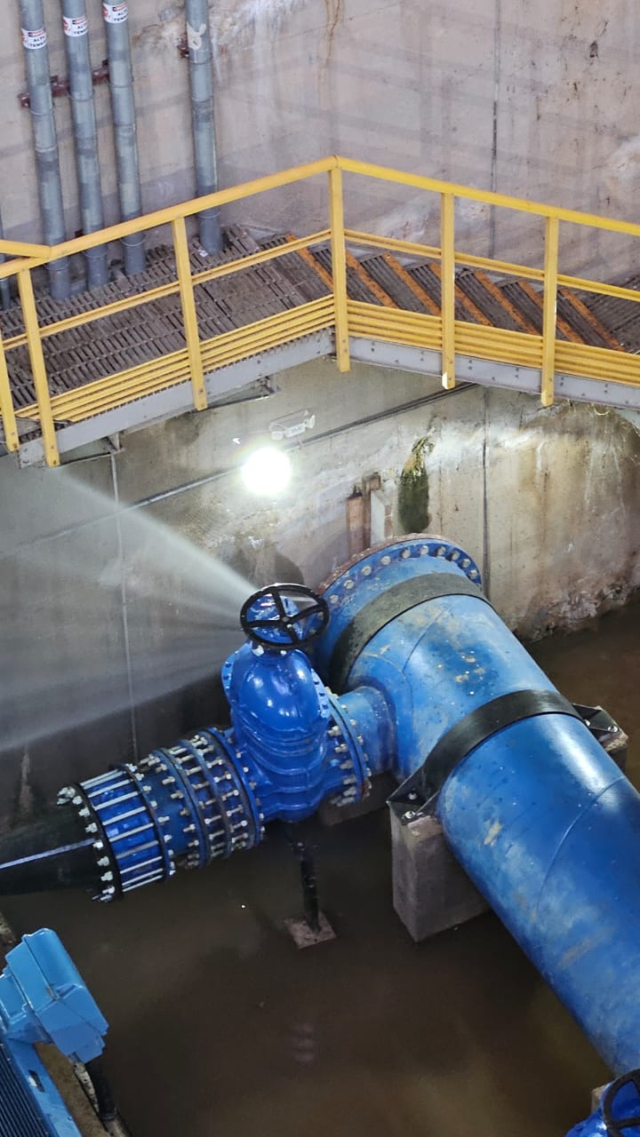 Rompimento de adutora afeta distribuição de água em Americana nos próximos dias Rompimento de adutora afeta distribuição de água em Americana nos próximos dias