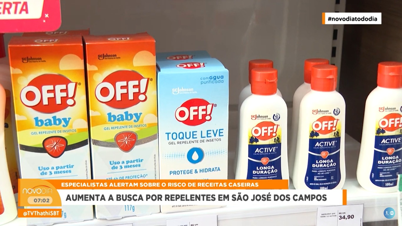 Procura por repelentes sobe 50% com alta dos casos de dengue
